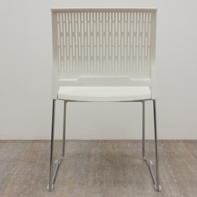 Chaise Grenade plastique Blanc