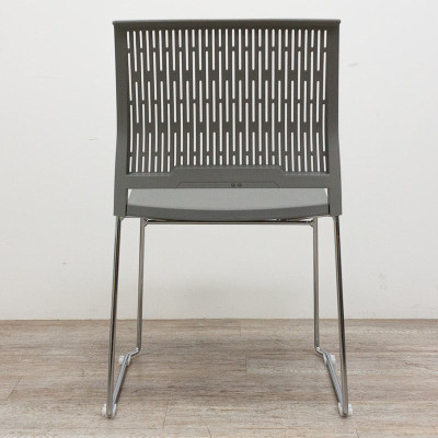 Chaise Grenade plastique Gris