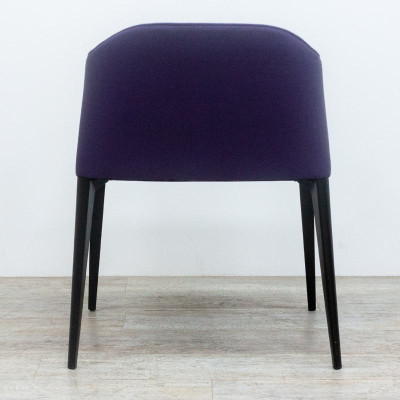 Chaise Pedrali Laja en tissu Violet