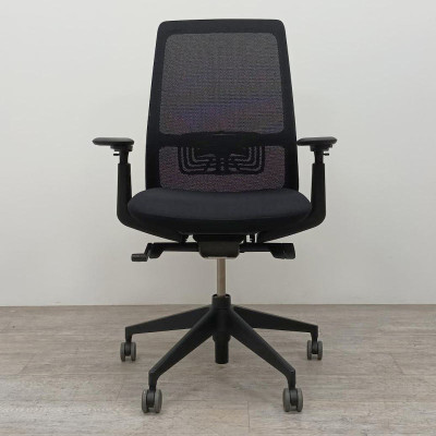 Fauteuil Haworth Soji Noir 3D