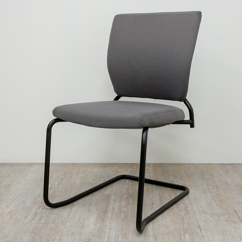 Chaise luge Sedus Gris / Noir