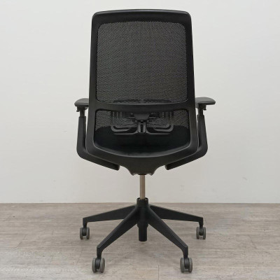 Fauteuil Haworth Soji Noir 3D