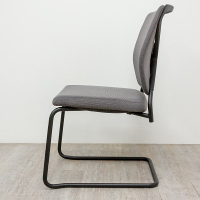 Chaise luge Sedus Gris / Noir