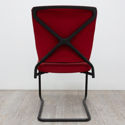 Chaise luge Sedus Rouge / Noir