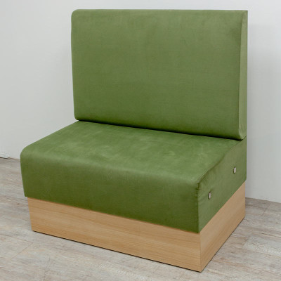 Banquette 2 places en tissu Vert