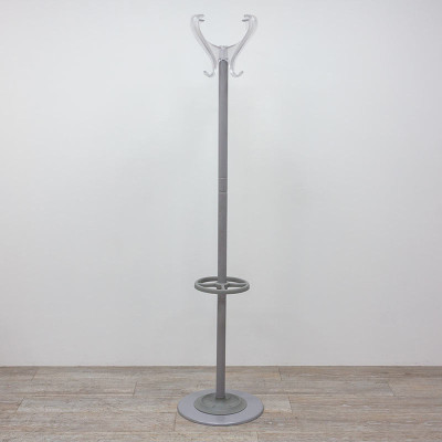 Porte manteaux 4 patères Gris