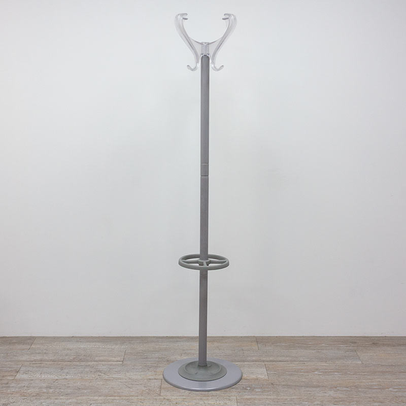 Porte manteaux 4 patères Gris