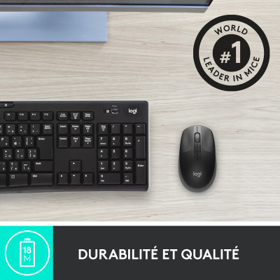 LOGITECH M190 Charbon