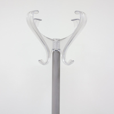 Porte manteaux 4 patères Gris