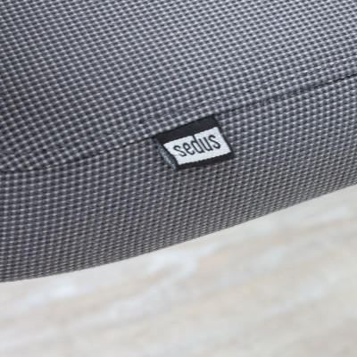 Chaise luge Sedus Gris / Noir