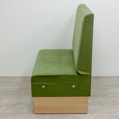 Banquette 2 places en tissu Vert