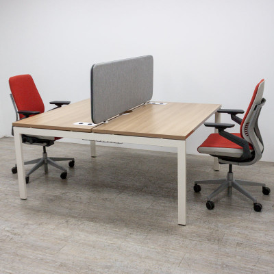 MDD OGI U Bench 2 postes L140 Cacao