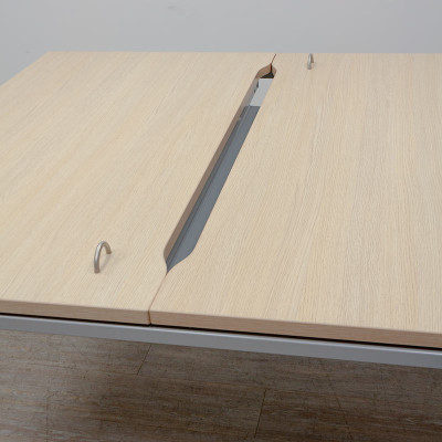 Haworth Bench 2 postes L140 Chêne