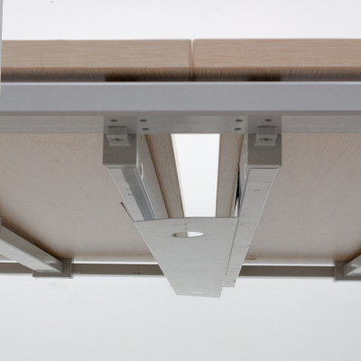 Haworth Bench 2 postes L140 Chêne