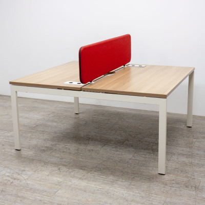 MDD OGI U Bench 2 postes L140 Cacao