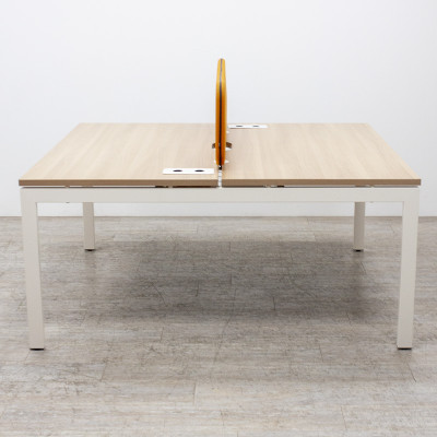 MDD OGI U Bench 2 postes L140 Cacao