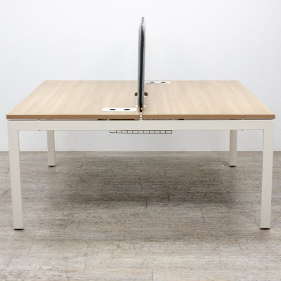 MDD OGI U Bench 2 postes L140 Cacao