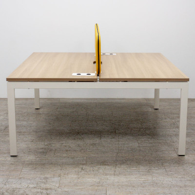 MDD OGI U Bench 2 postes L140 Cacao