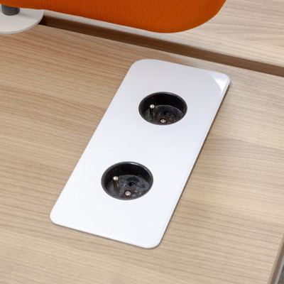 MDD OGI U Bench 2 postes L140 Cacao