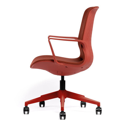 Fauteuil ACT Izao en tissu Rouge