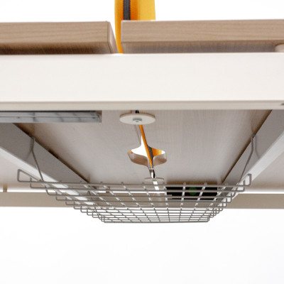 MDD OGI U Bench 2 postes L140 Cacao