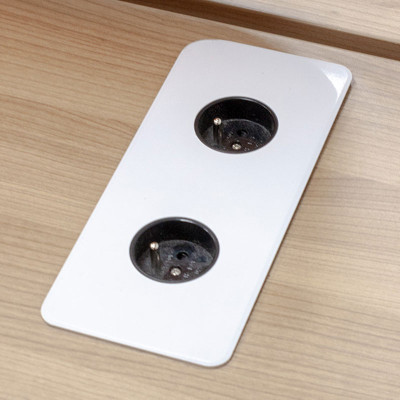 MDD OGI U Bench 2 postes L140 Cacao