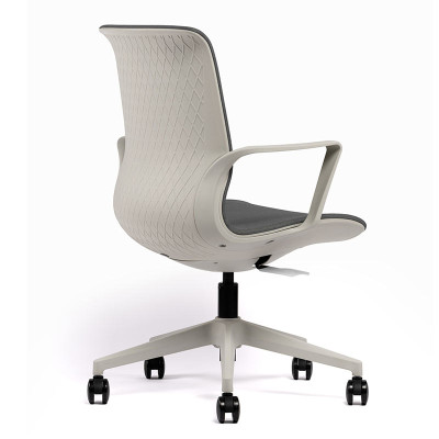 Fauteuil ACT Izao en tissu Gris
