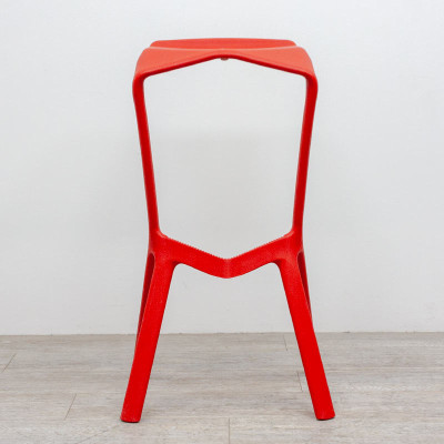 Tabouret Plank Miura Rouge