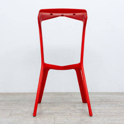 Tabouret Plank Miura Rouge