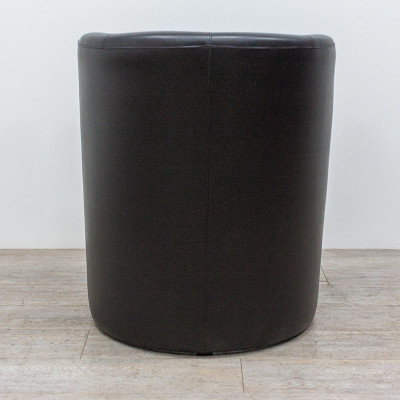 Chauffeuse simili cuir Noir 2nd Ch.