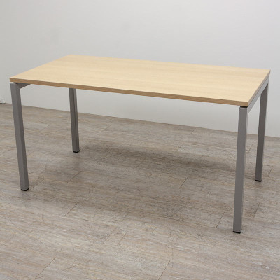Table polyvalente L140 Chêne / Gris