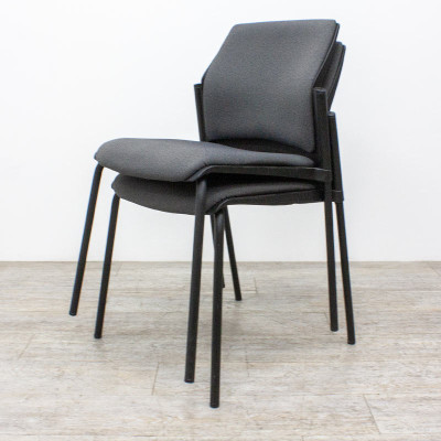 Chaise Eurosit tissu gris