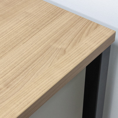 Bench 8 postes L480 MDD Cacao/ Noir