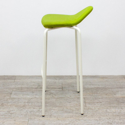 Tabouret Haut Materia Tissu Vert