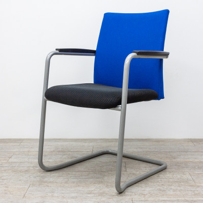 Haworth Comforto Bleu alvéolé Noir