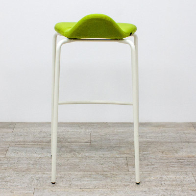 Tabouret Haut Materia Tissu Vert
