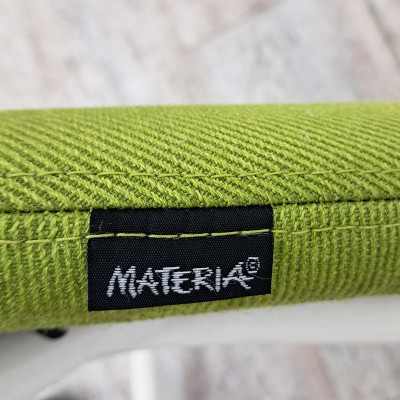 Tabouret Haut Materia Tissu Vert