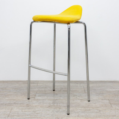 Tabouret Haut Jaune