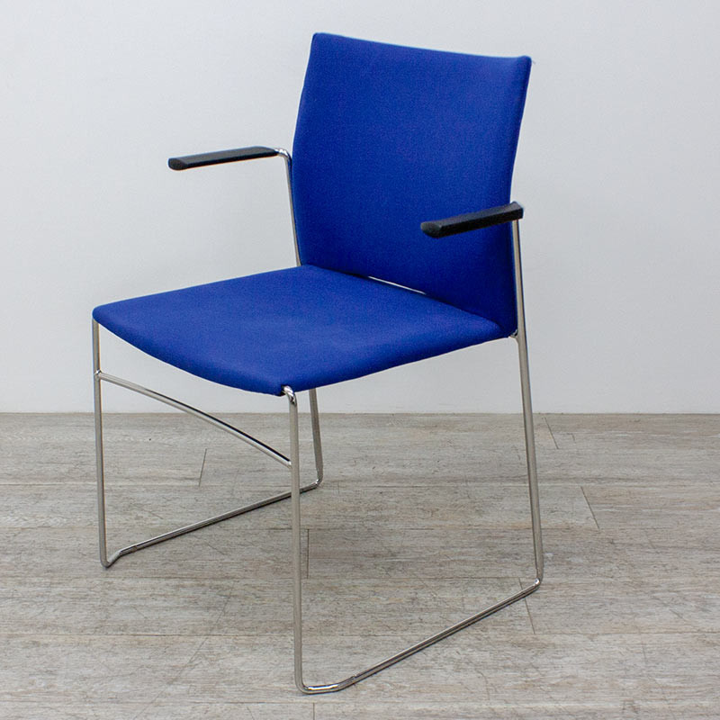 Chaise visiteur Bleu