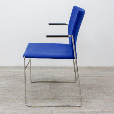Chaise visiteur Bleu
