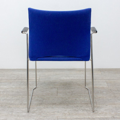 Chaise visiteur Bleu