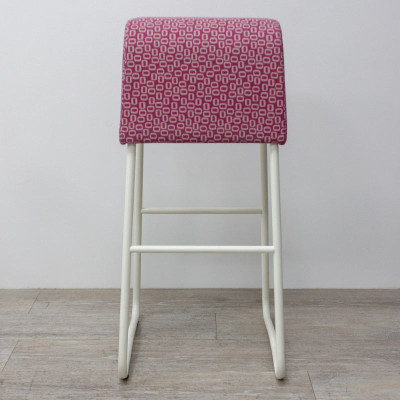 Tabouret Haut Materia Rose Motifs