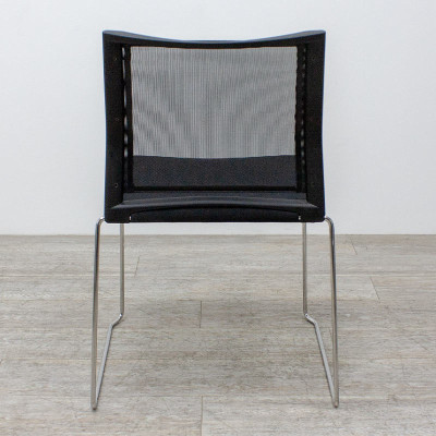 Chaise visiteur Noir