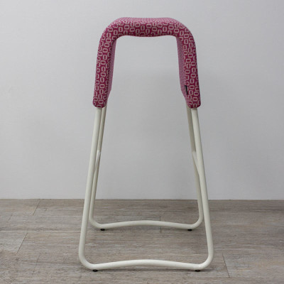 Tabouret Haut Materia Rose Motifs
