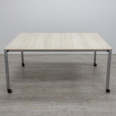 Table à roulettes Sedus Chêne
