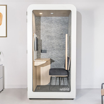 Cabine Work With Island DESK