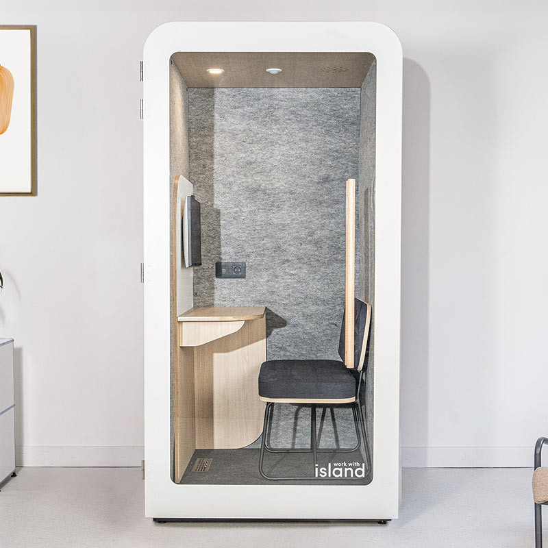 Cabine Work With Island DESK