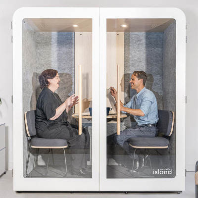 Cabine Work With Island DUO