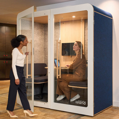 Cabine Work With Island DUO