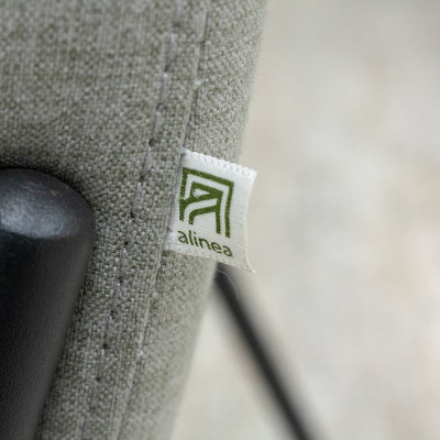 Chaise Alinéa Jasper en tissu Gris